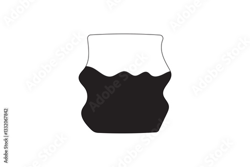 湯呑み茶碗のイラスト