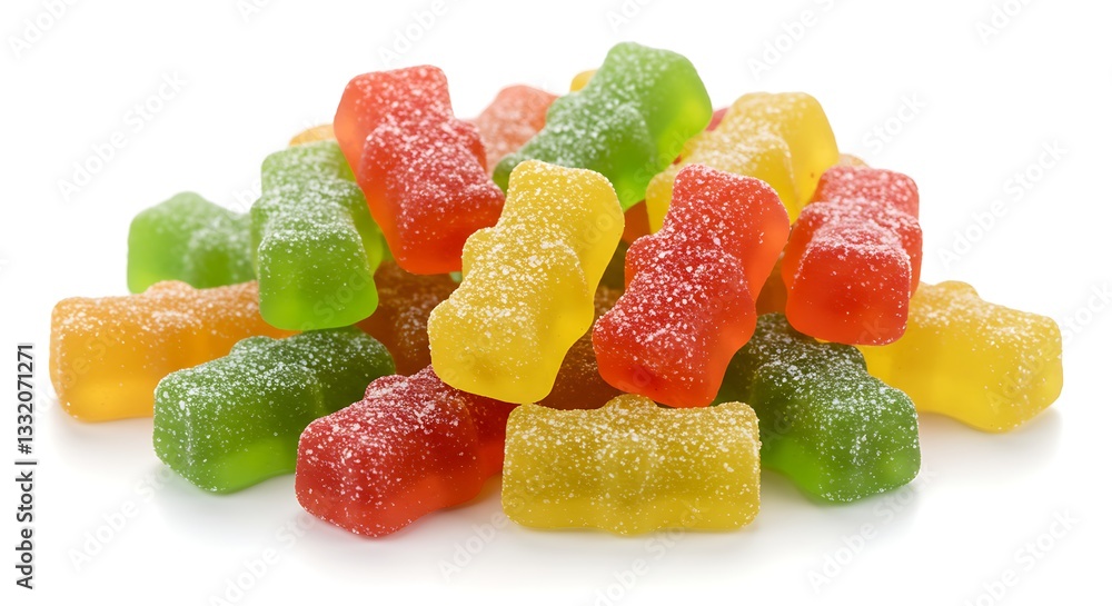 Delicious Sugary Gummy Bears Colorful Candy Sweets Treats Red Food Pile Heap Shot Jelly Tasty Yummy Delicious Sugary Gummy Bears Colorful Candy Sweets Treats Red Food Pile Heap Shot Jelly Tasty Yummy