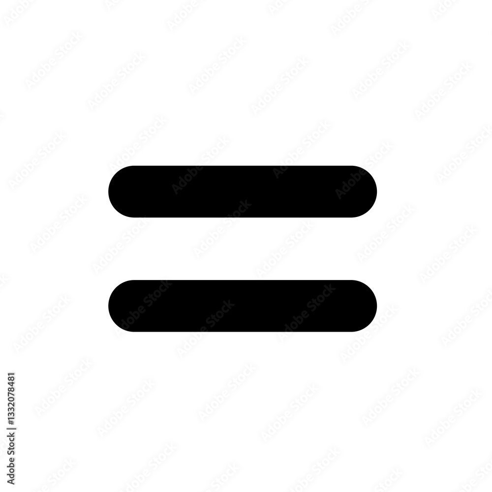 equal icon equal icon