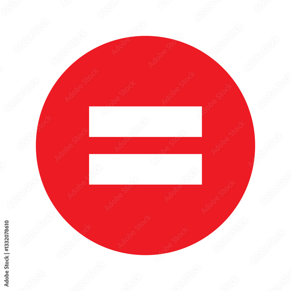 equal icon equal icon