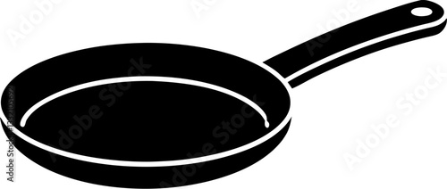 frying pan isolated on white