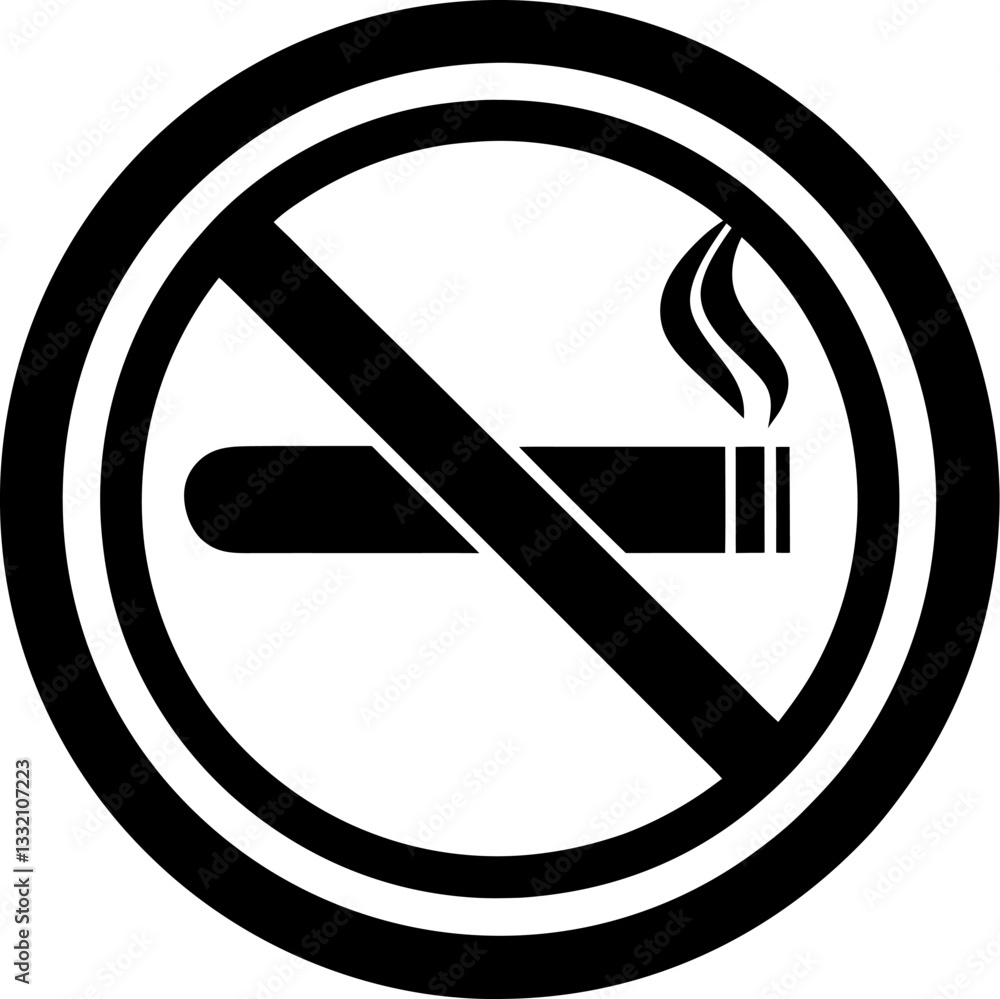 no smoking sign vector icon no smoking sign vector icon