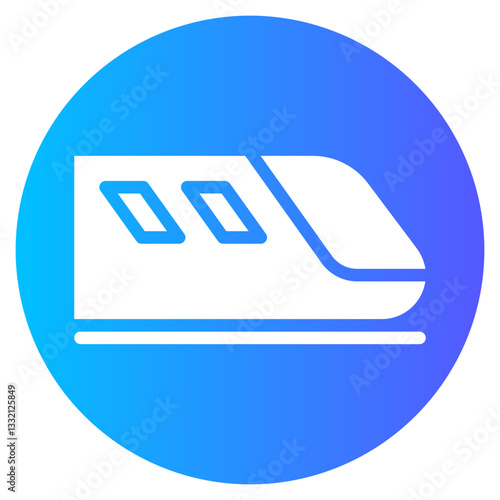 train gradient icon