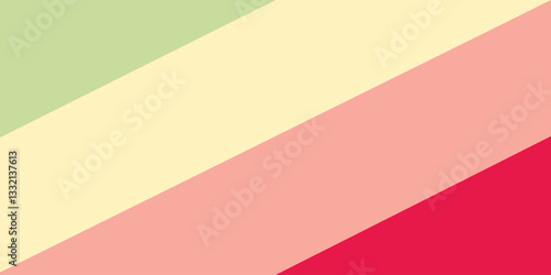 Color Spectrum: An abstract design composed of layered diagonal stripes, transitioning through a range of soft, inviting colors. This pattern offers a sense of modern design.