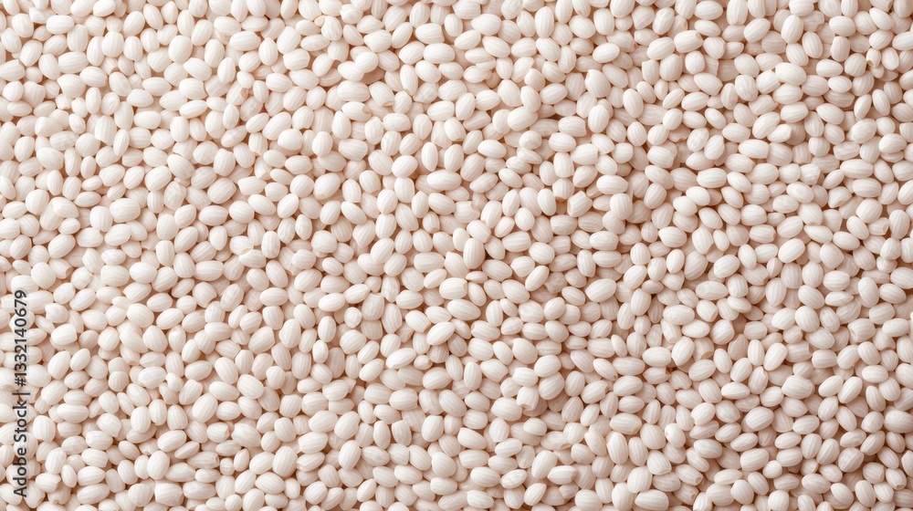 Close-up of white sesame seeds on a textured surface Close-up of white sesame seeds on a textured surface