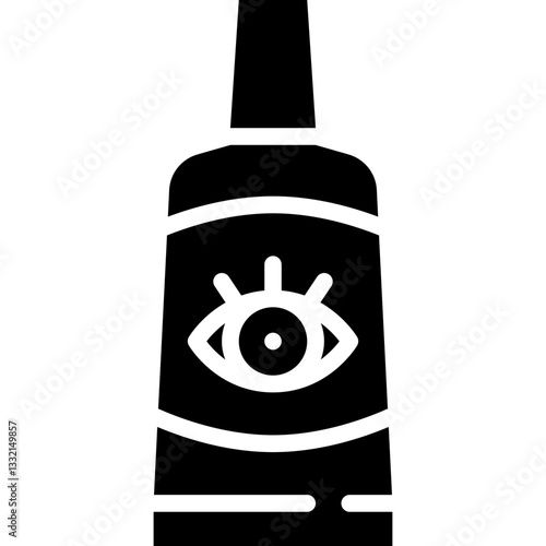 eye cream solid icon