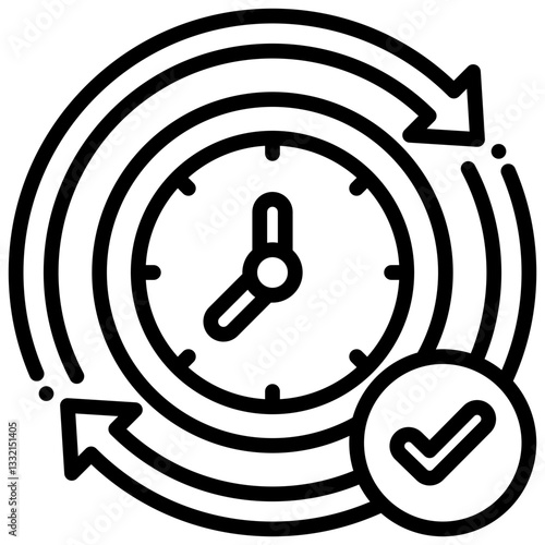On Time Icon