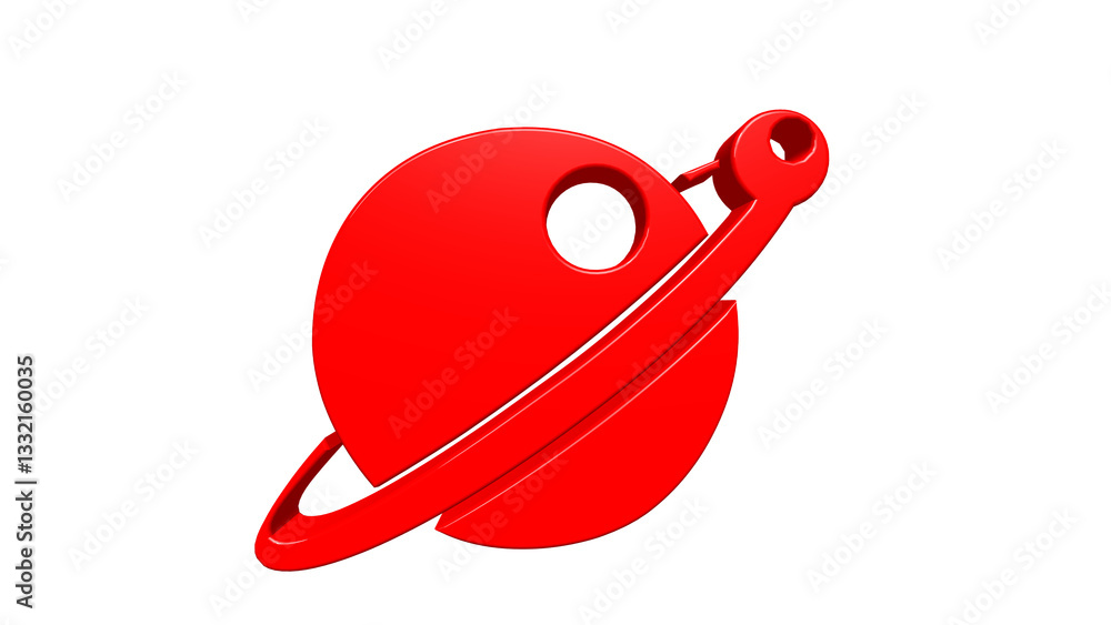 saturn, ornament, ozdoba, dekoracja, sztuka,