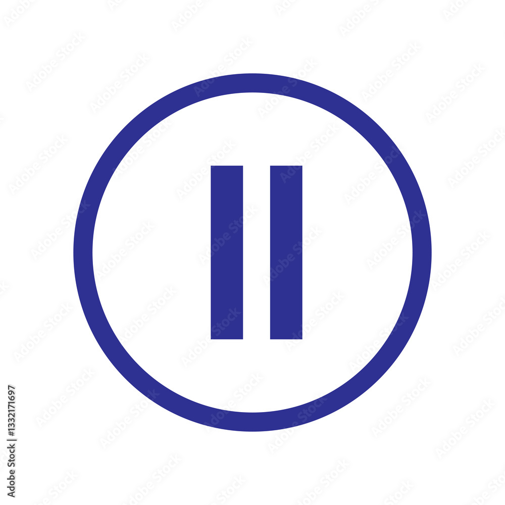 pause sign pause sign