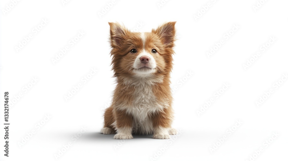 Obraz premium Happy Golden Retriever Puppy