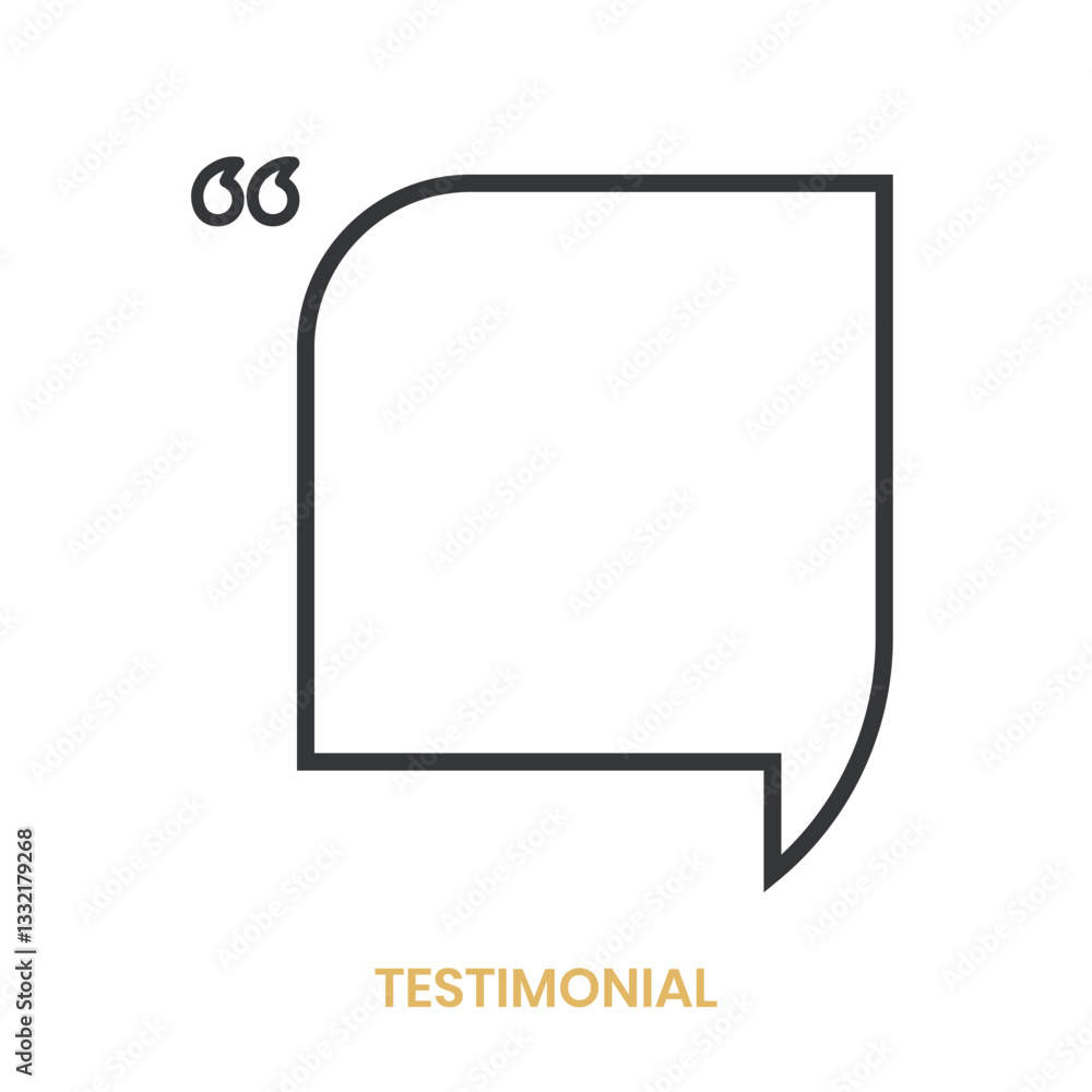 Creative Testimonial Template, comma icon text bubble, What our Clients Say, Quote , Review, Feedback, Infographic Template, Label, Editable Vector Illustration blank empty template Creative Testimonial Template, comma icon text bubble, What our Clients Say, Quote , Review, Feedback, Infographic Template, Label, Editable Vector Illustration blank empty template