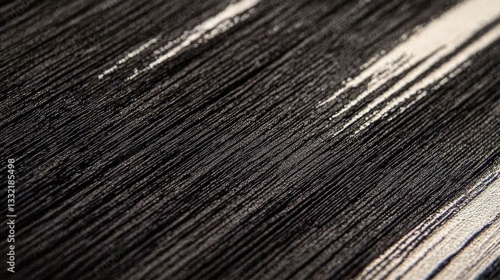 Fototapeta premium Close-up black and cream textile texture