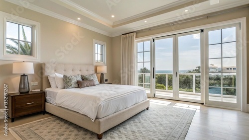 modern living room with fireplace