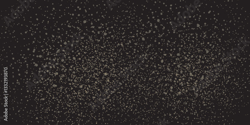 Dark grainy texture vector art, a versatile digital background element. Clean vector lines create a realistic, stippled effect. Ideal for mockups, designs, or digital overlays.