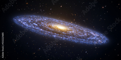  distant elliptical galaxy wallpaper,