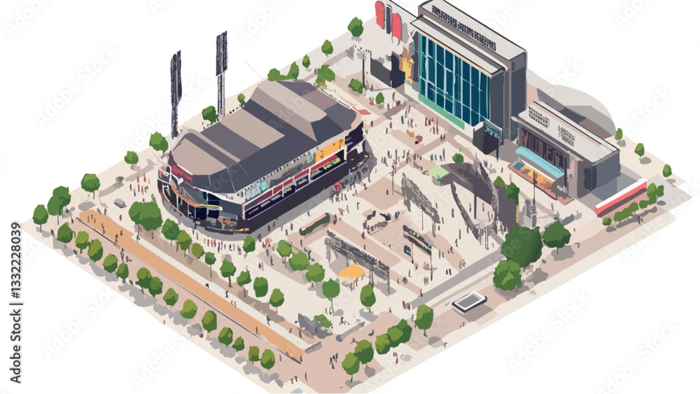 Crowds Gather at the CMA Music Festival in Nashville .eps Crowds Gather at the CMA Music Festival in Nashville .eps