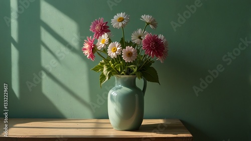 Wallpaper Mural flower in vase Torontodigital.ca