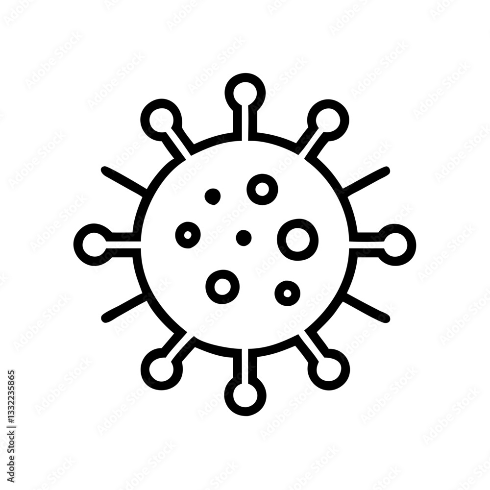 Obraz premium corona virus 