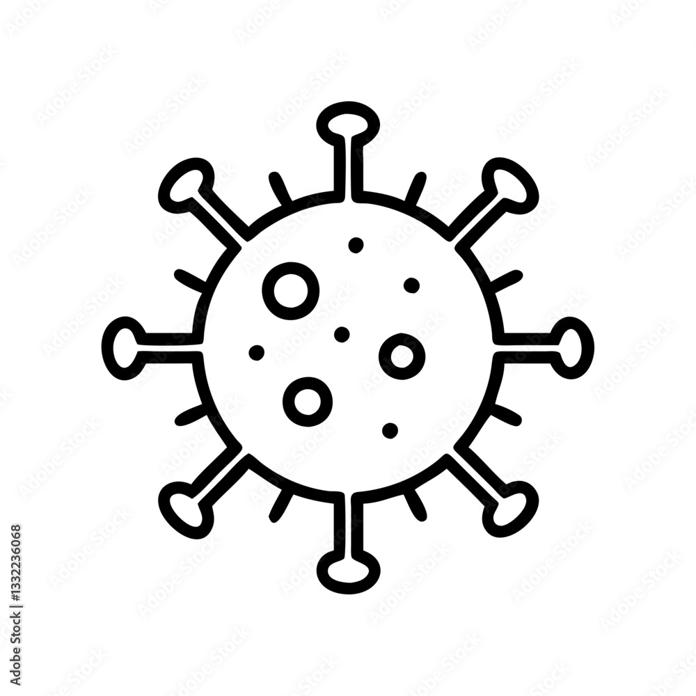 Obraz premium corona virus 