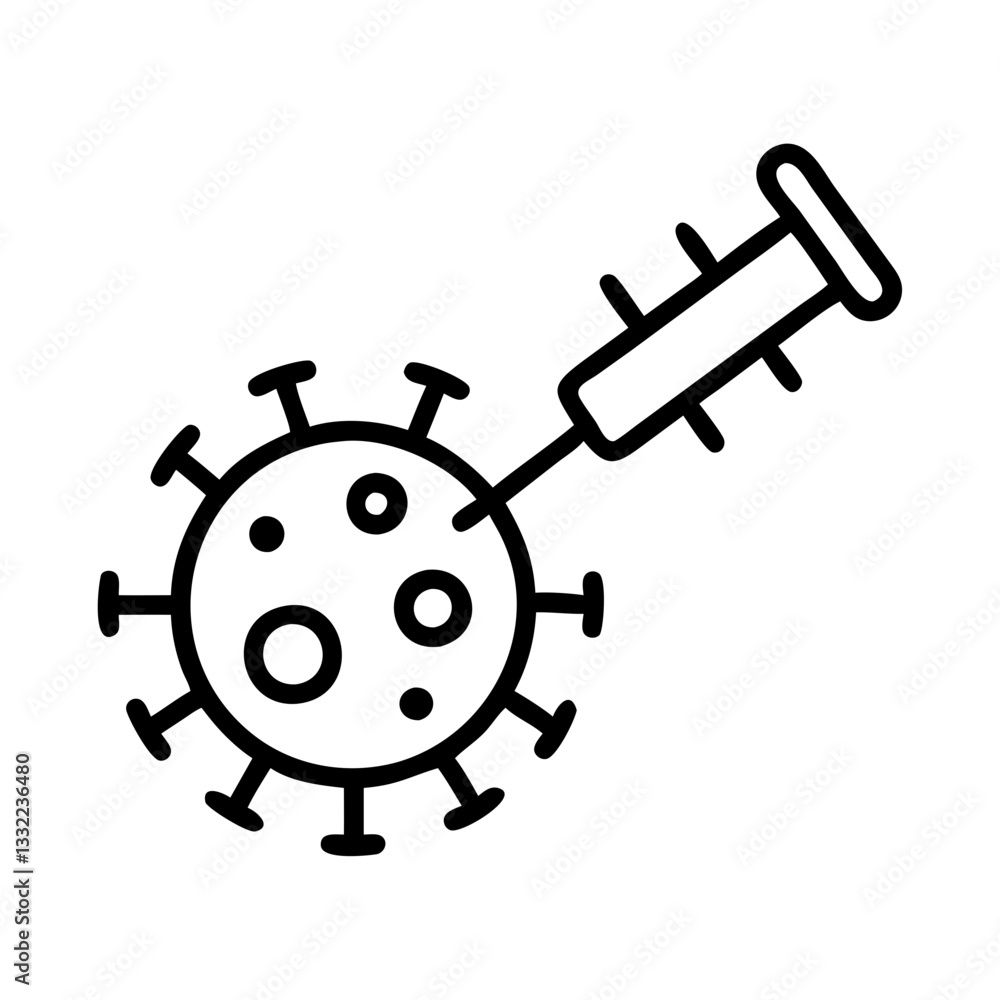 Obraz premium corona virus 