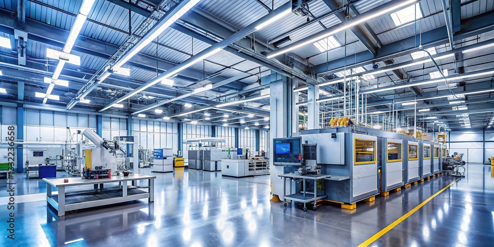 Fototapeta premium State-of-the-art industrial service using cutting-edge equipment.