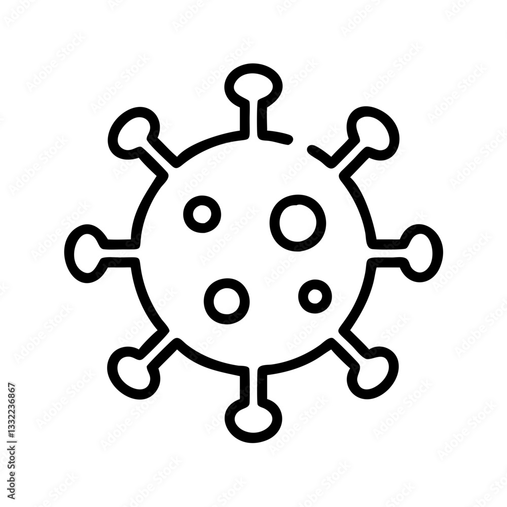 Obraz premium corona virus 