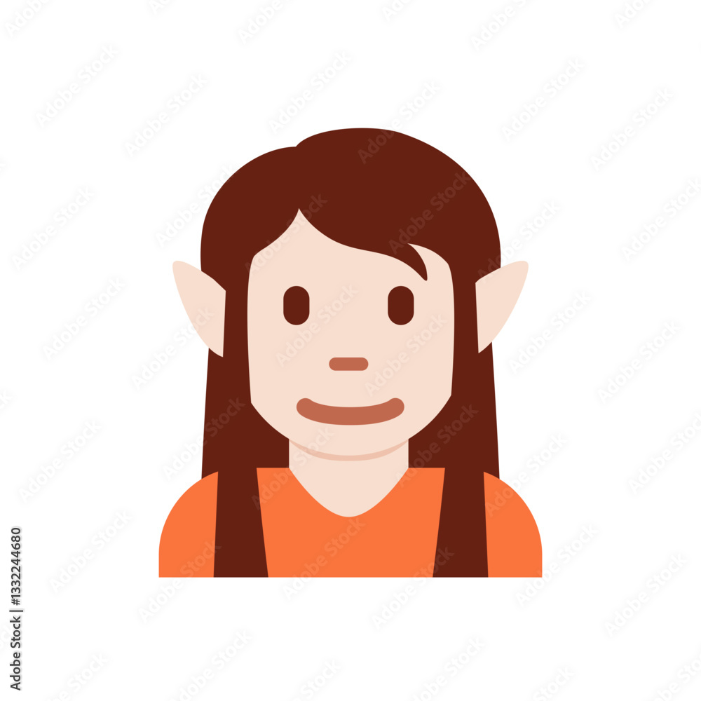 Elf with Orange Shirt Elf with Orange Shirt