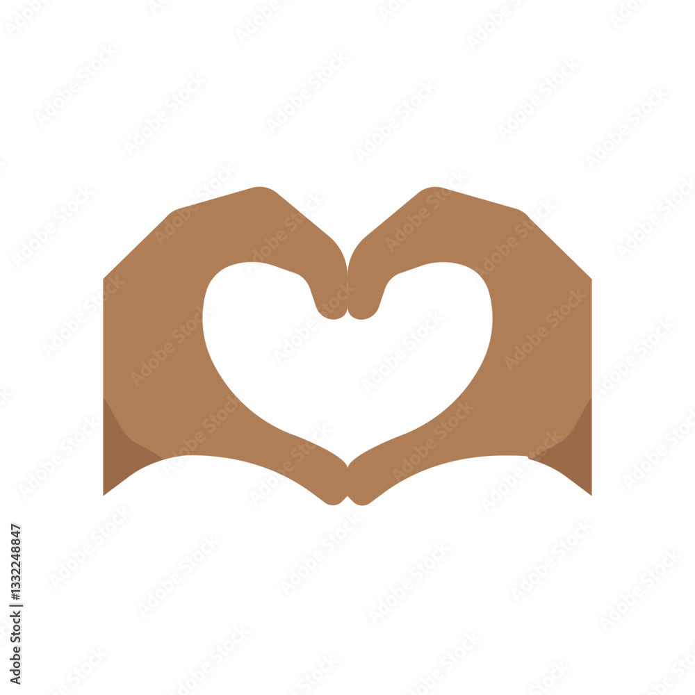 Fototapeta premium Heart Hands