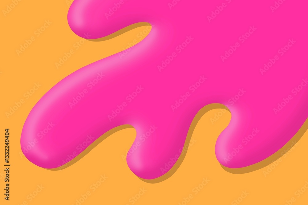 Liquid paint drip drop splash. Pink and yellow paint for background, banner, wallpaper, card. Colorful paint splashes. Abstract colorful background Liquid paint drip drop splash. Pink and yellow paint for background, banner, wallpaper, card. Colorful paint splashes. Abstract colorful background