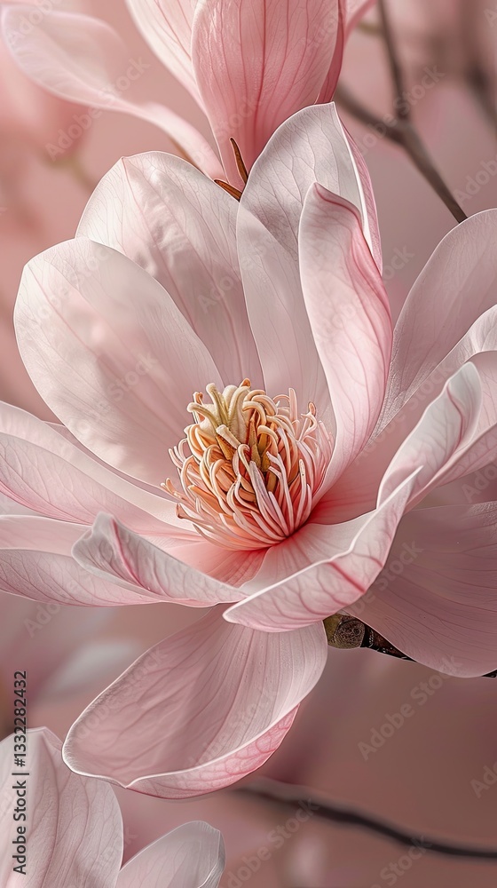 Soft natural light enhances its pure elegance, creating a serene and timeless atmosphere. Soft natural light enhances its pure elegance, creating a serene and timeless atmosphere.