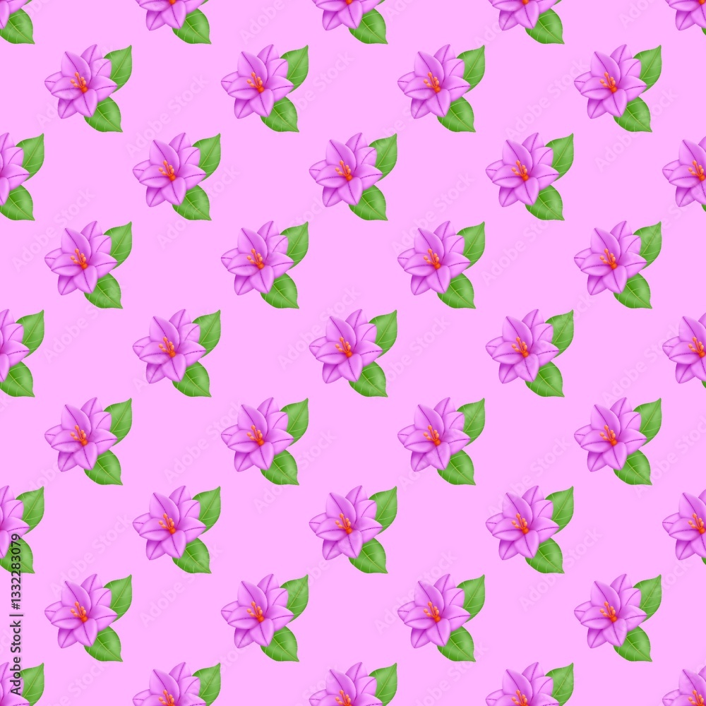 Fototapeta premium seamless floral pattern