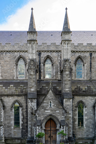 Photography Christ Church Cathedral in Dublin - beautiful mediaeval architecture