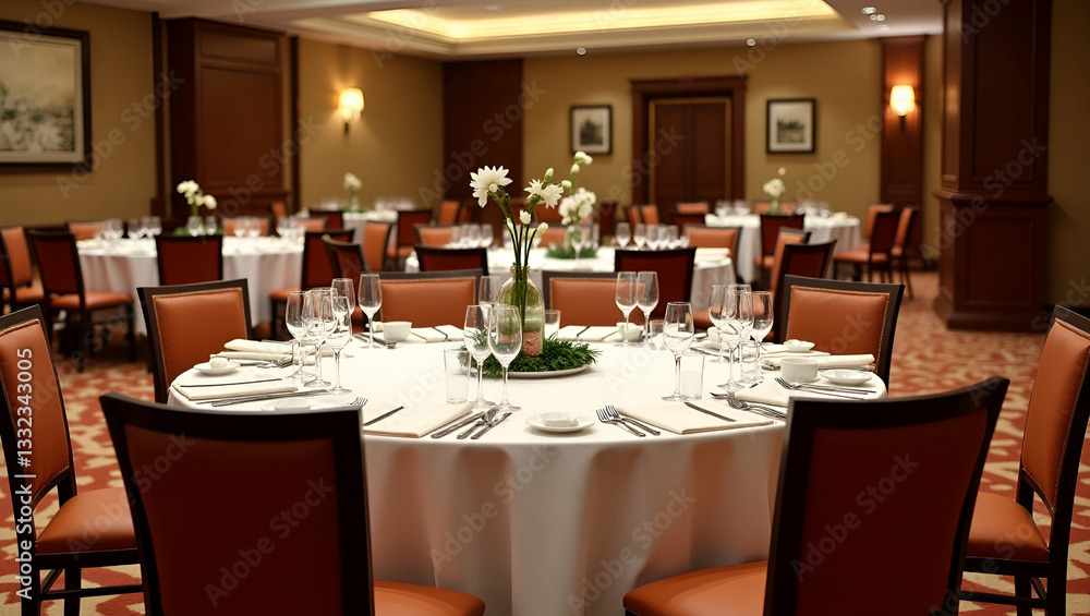 Luxury Hotel Banquet Room: Elegant Flat Dinner Table Design Ideas Luxury Hotel Banquet Room: Elegant Flat Dinner Table Design Ideas