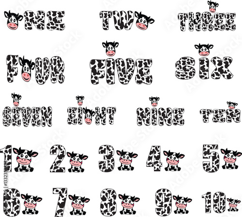 cow, print, baby, girl, cute, font, Face, Head, Spot, bundle, dad, mom. bro, sis, sister, brother, grandma, grandpa, apple, pattern, birthday, skull, desert, east, font, alphabet, family, baby cow