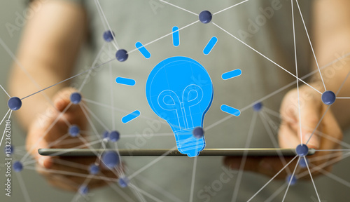 lampNeural network 3D illus...