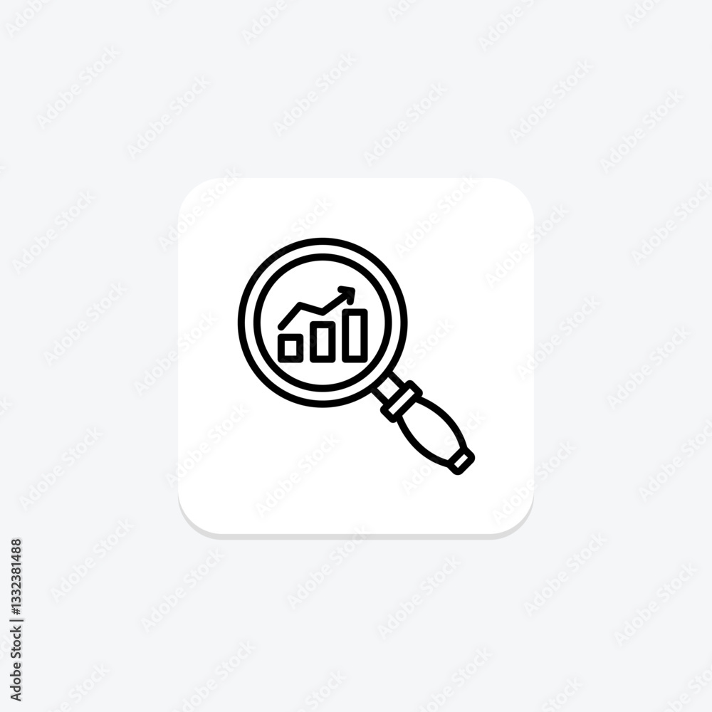 Market Research, vector, pixel perfect, illustrator file Market Research, vector, pixel perfect, illustrator file