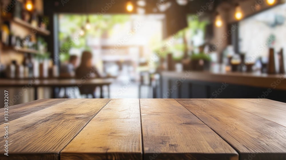 People eating dinner at a restaurant with a wooden table and a blurry background, display banner for showcasing products at a bar with a coffee shop in the background. People eating dinner at a restaurant with a wooden table and a blurry background, display banner for showcasing products at a bar with a coffee shop in the background.