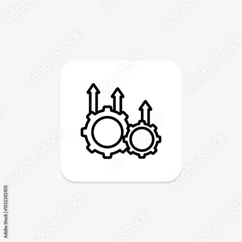 Operational Excellence, vector, pixel perfect, illustrator file