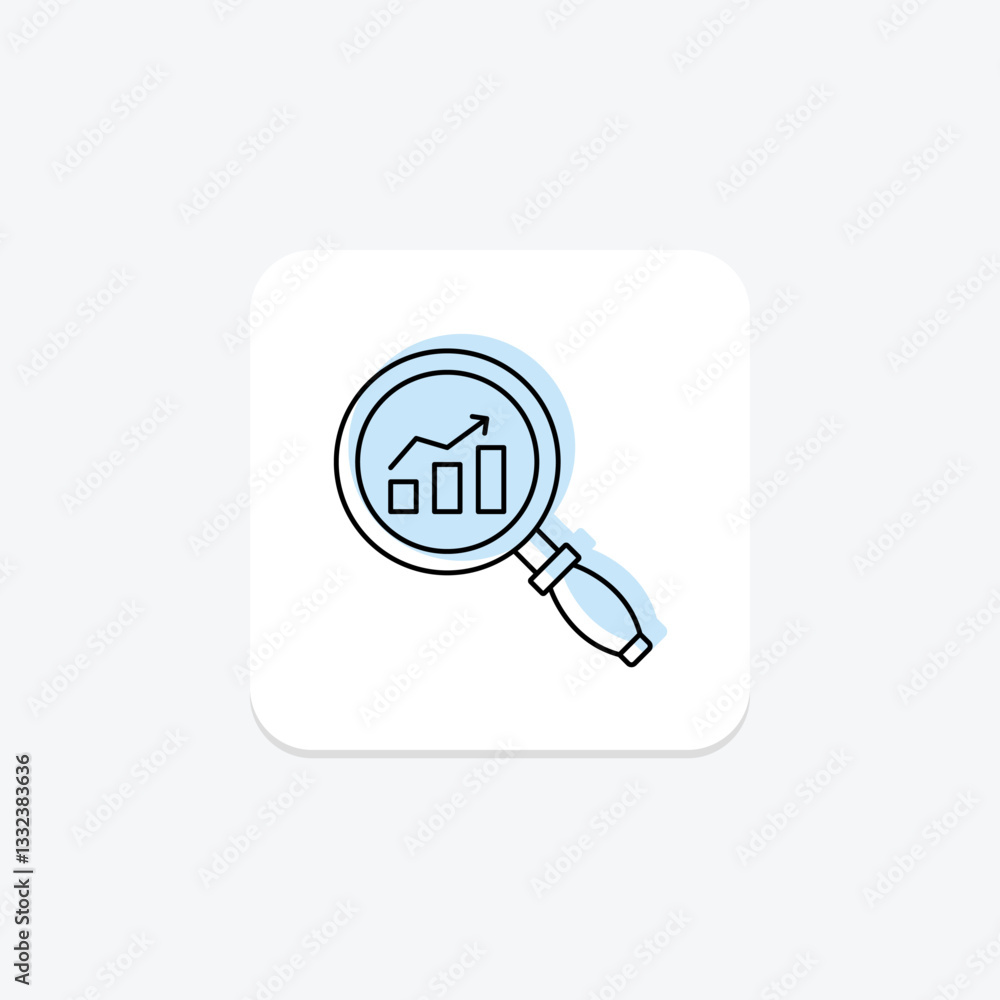 Market Research, vector, pixel perfect, illustrator file Market Research, vector, pixel perfect, illustrator file