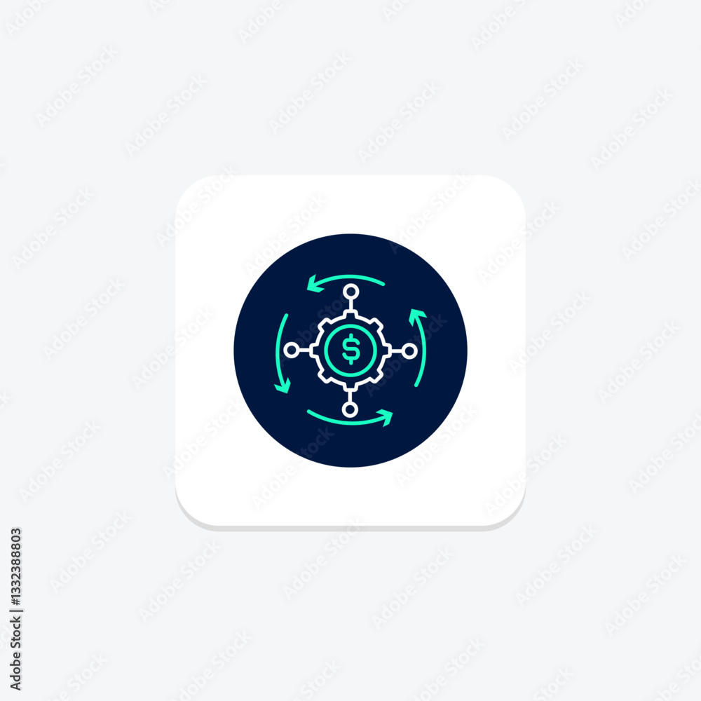 Business Model, vector, pixel perfect, illustrator file Business Model, vector, pixel perfect, illustrator file
