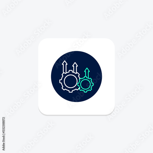 Operational Excellence, vector, pixel perfect, illustrator file