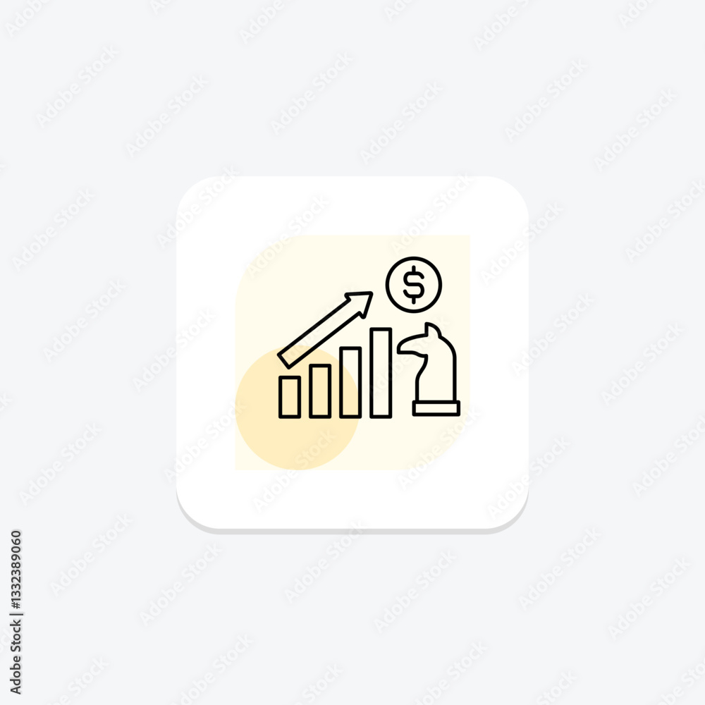 Growth Strategy, vector, pixel perfect, illustrator file Growth Strategy, vector, pixel perfect, illustrator file