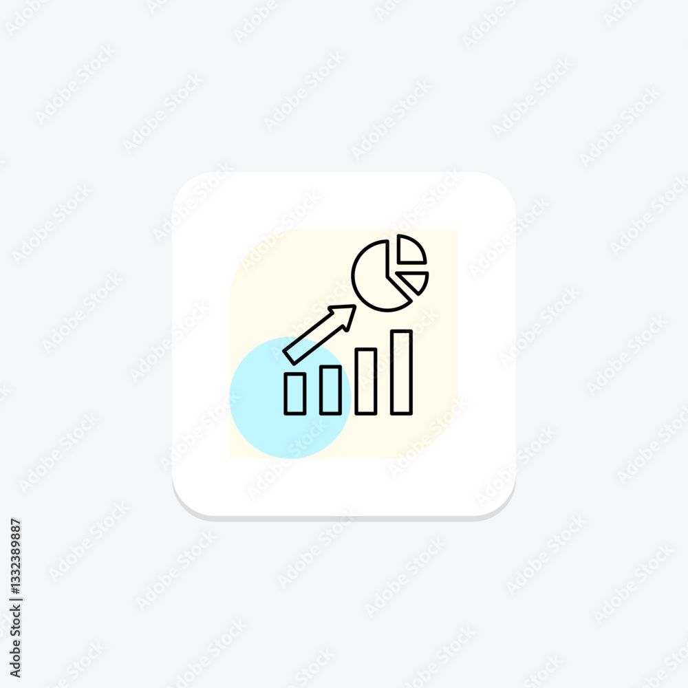 Market Share, vector, pixel perfect, illustrator file Market Share, vector, pixel perfect, illustrator file