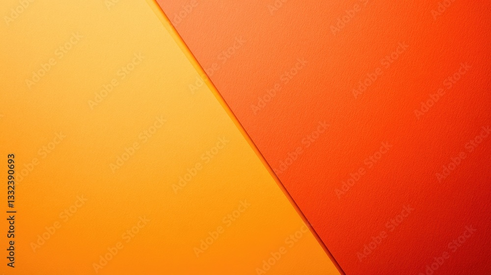 Top view of light and dark orange paper background with text space. Top view of light and dark orange paper background with text space.