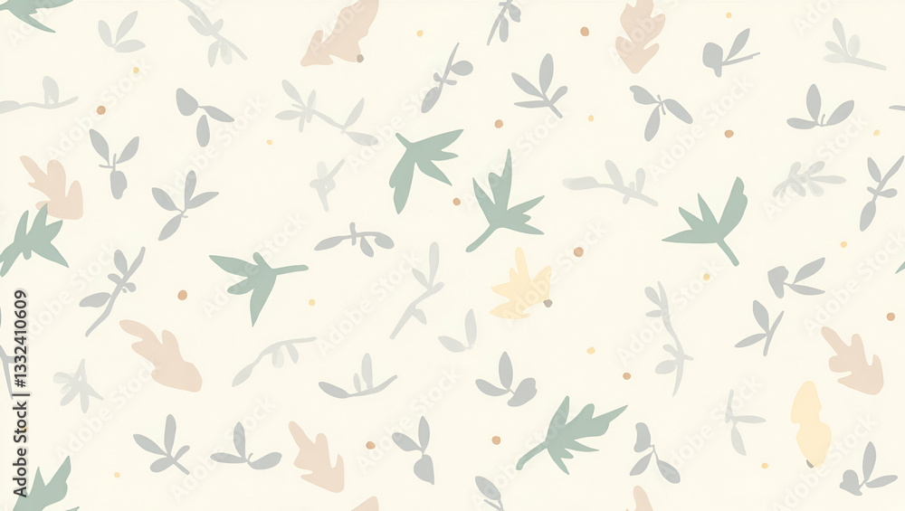Abstract Bamboo Shapes and Soft Pastel Hues: Minimalist Seamless Tile Pattern for Modern Offices - Perfect for Photo Stock Concepts with Left-Side Empty Space Abstract Bamboo Shapes and Soft Pastel Hues: Minimalist Seamless Tile Pattern for Modern Offices - Perfect for Photo Stock Concepts with Left-Side Empty Space