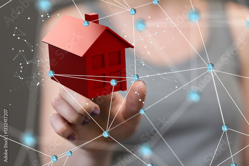 home data. Digital cyberspa...