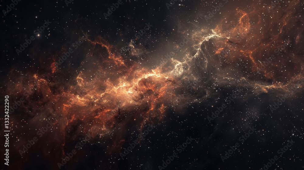 Fototapeta premium Outer space background
