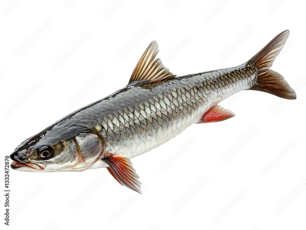 Isolated Freshwater Fish Isolated Freshwater Fish