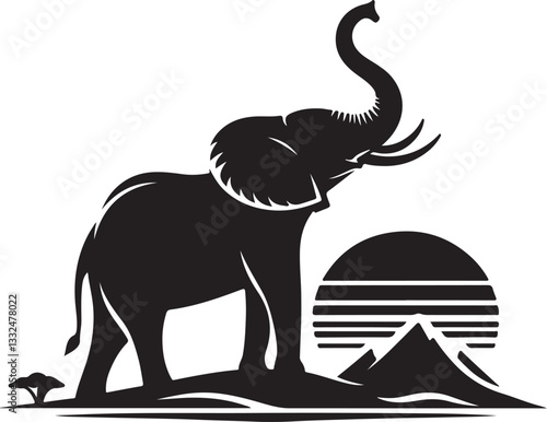 elephant vector illustration