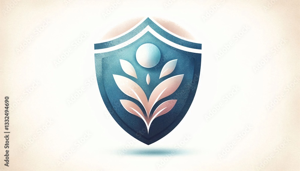 Elegant and Modern Shield Icon with Soft Gradient for Design Purposes, Symbolizing Protection, Security, and Trust in Creative Projects Elegant and Modern Shield Icon with Soft Gradient for Design Purposes, Symbolizing Protection, Security, and Trust in Creative Projects